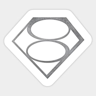 Kryptonian symbol Sticker